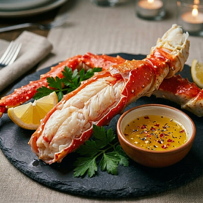 Giant King Crab Legs Packed With Sweet Meat
