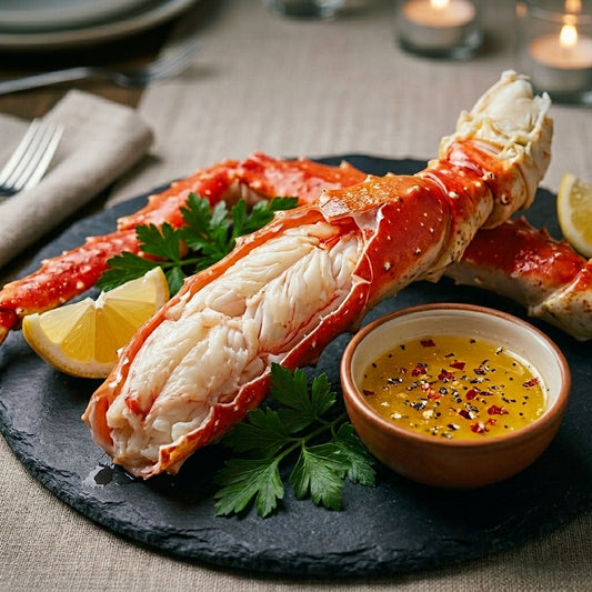 Giant King Crab Legs Packed With Sweet Meat