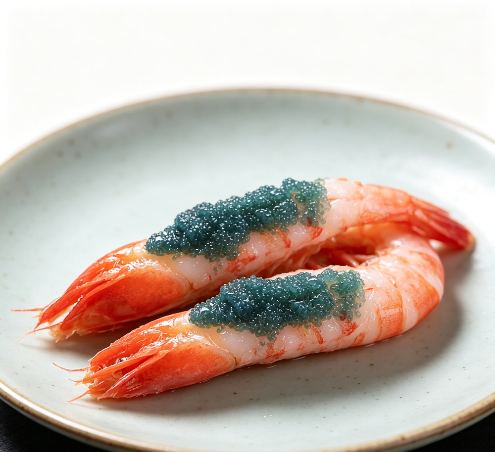 Royal Shrimp with Caviar: A Gourmet Delight