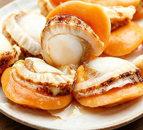 Golden Abalone Delight: Luxurious Seafood Feast