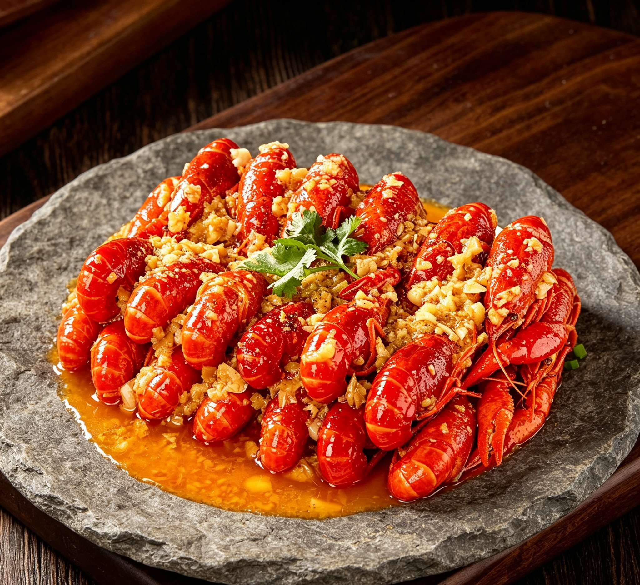 Savory Garlic Crawfish Delight: A Flavorful Seafood Feast